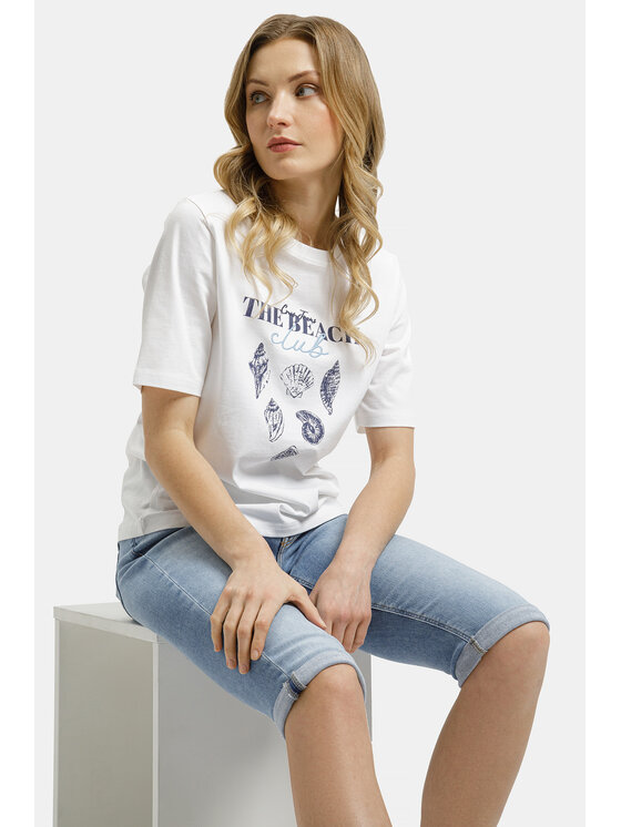 Cross Jeans Cross Jeans Szorty jeansowe P 457-038 Niebieski