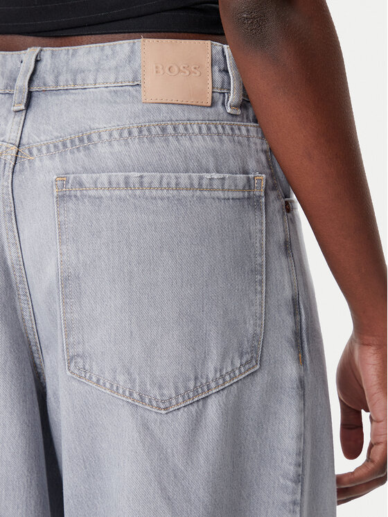 BOSS BOSS Džínsy 50529959 Sivá Loose Fit