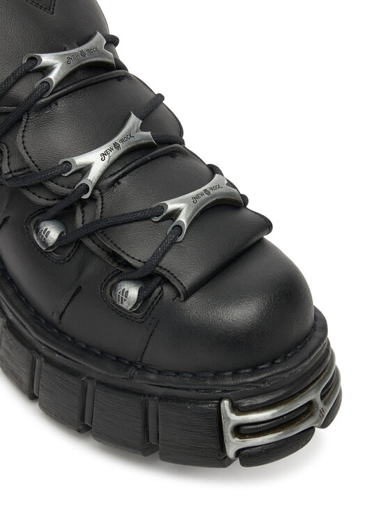 NEW ROCK NEW ROCK Laisvalaikio batai M-106-VS1 Juoda