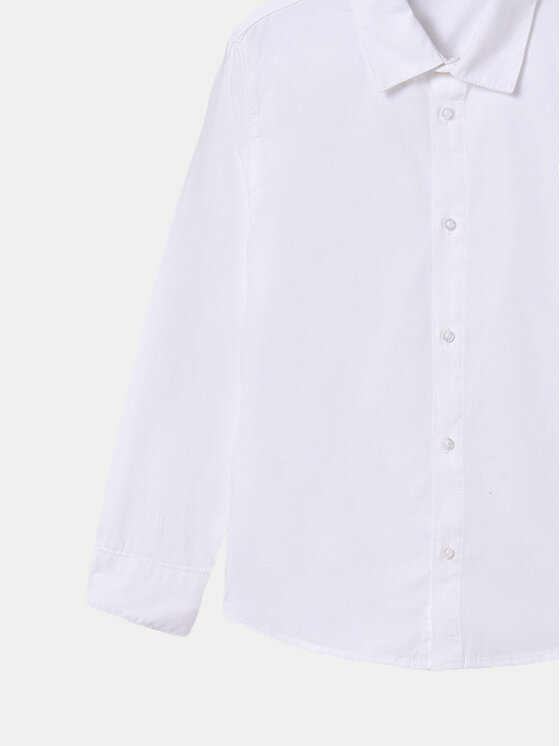 Mayoral Mayoral Hemd 874 Weiß Regular Fit