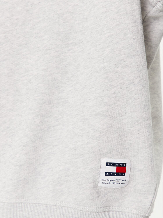 Tommy Jeans Tommy Jeans Суитшърт Varsity DM0DM18386 Сив Boxy Fit