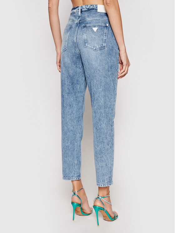 Guess Guess Jeansy W1GA21 D4CN1 Niebieski Relaxed Fit