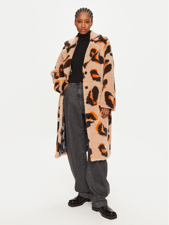Frieda & Freddies Frieda & Freddies Шуба 3818 Бежевий Regular Fit