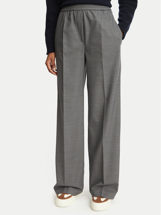 Weekend Max Mara Szövet nadrág Petra 2625136052 Szürke Regular Fit