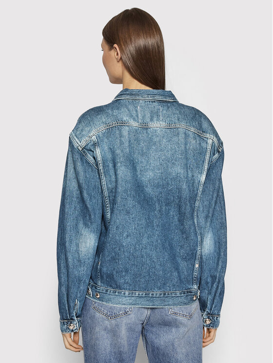 Guess Guess Джинсова куртка W2RN16 D3Y0V Голубий Regular Fit