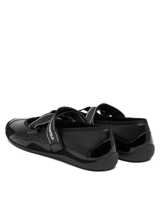 KARL LAGERFELD KARL LAGERFELD Balerina Altia KL66101 Fekete