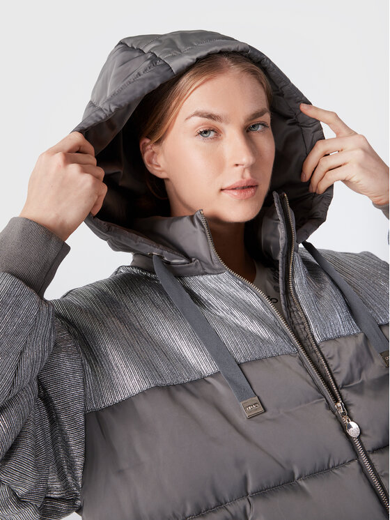 Liu Jo Sport Liu Jo Sport Зимно яке TF2259 T4558 Сив Relaxed Fit