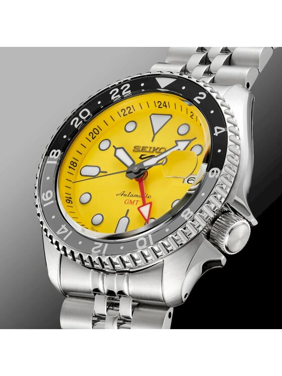 Seiko Seiko Zegarek SSK036K1 Srebrny