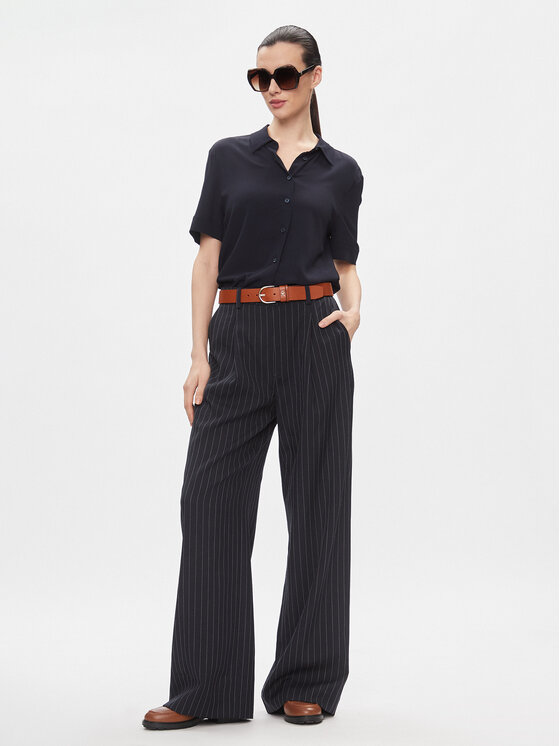 Tommy Hilfiger Tommy Hilfiger Košeľa WW0WW41831 Tmavomodrá Regular Fit