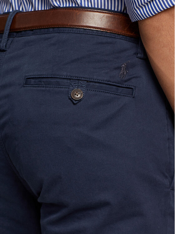 Polo Ralph Lauren Polo Ralph Lauren Čino bikses 710778778002 Tumši zils Slim Fit