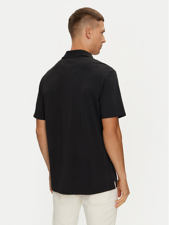 Just Cavalli Just Cavalli Polo 76OAGG23 Czarny Regular Fit