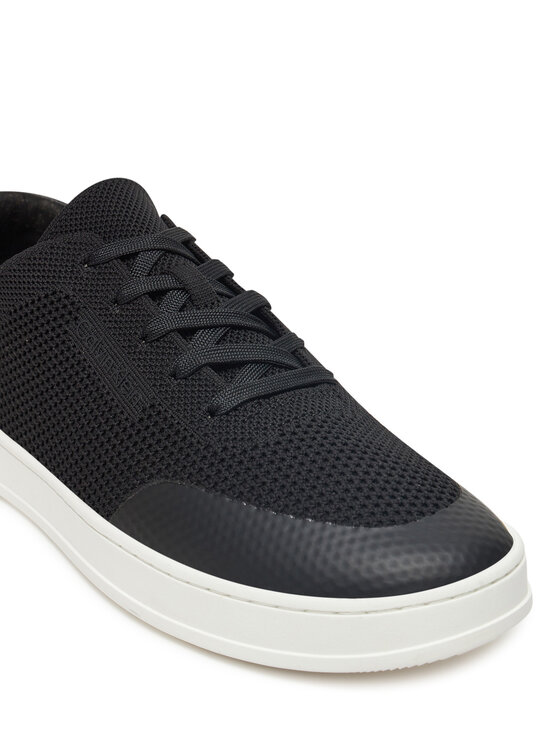 Calvin Klein Calvin Klein Sneakersy Low Top Lace Up Knit HM0HM01726 Czarny