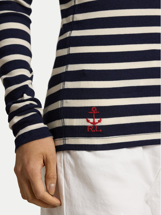 Polo Ralph Lauren Polo Ralph Lauren Rolák 211947943001 Tmavomodrá Slim Fit