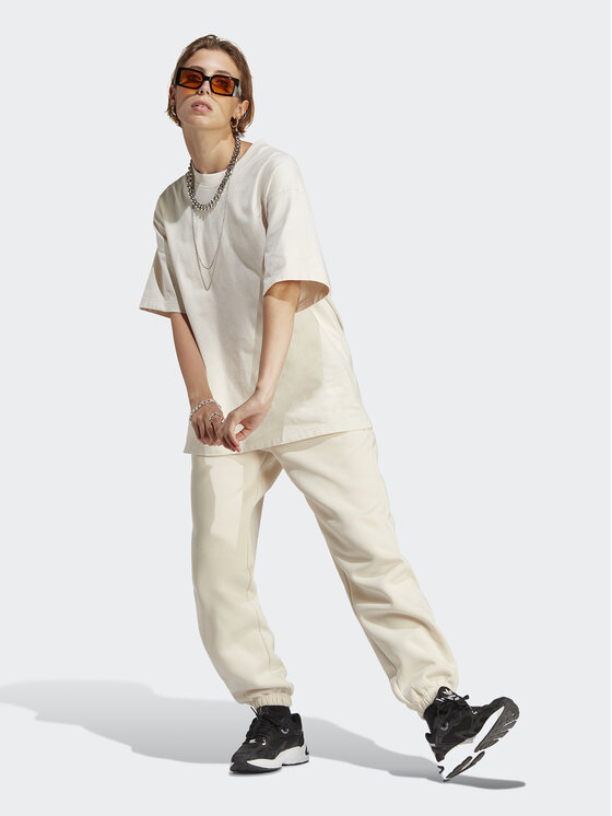 adidas adidas Jogginghose Essentials Fleece IA6436 Écru Regular Fit