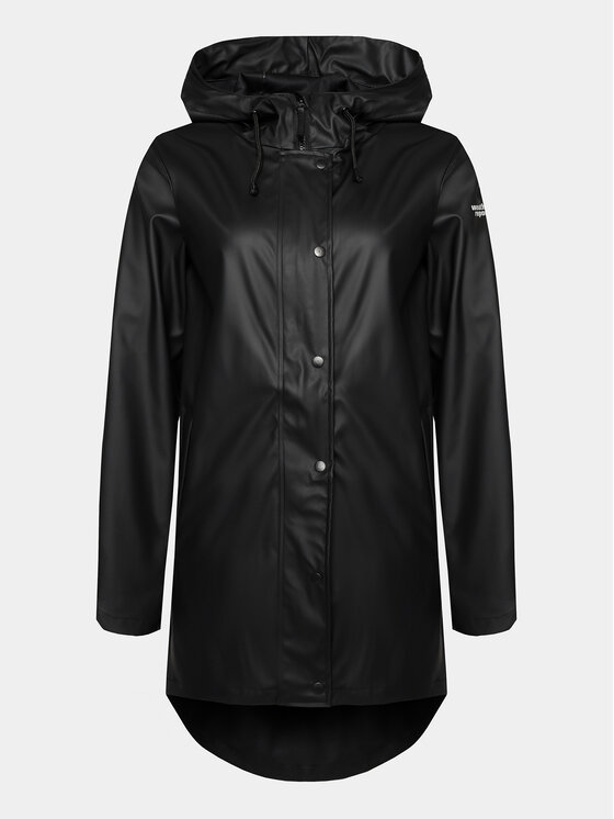 Weather Report Weather Report Μπουφάν αδιάβροχο Petra WR192567 Μαύρο Regular Fit
