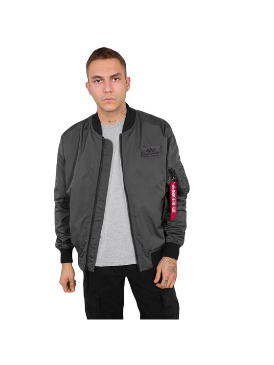 Kurtka bomber, rozmiar L, Szary, AI.126101-136-XL