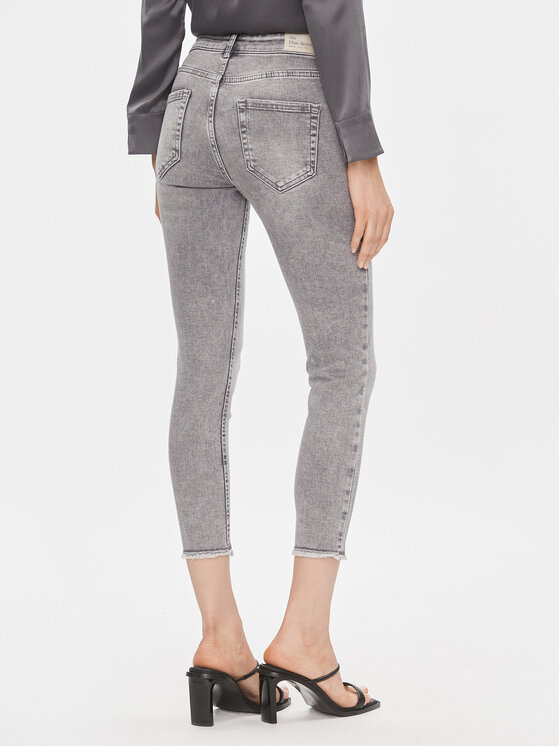 ONLY ONLY Jeans hlače 15279874 Siva Skinny Fit