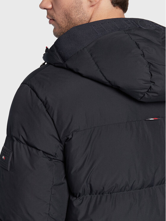 Tommy Hilfiger Tommy Hilfiger Pūkinė striukė MW0MW27683 Tamsiai mėlyna Regular Fit