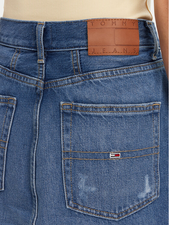 Tommy Jeans Tommy Jeans Farmer szoknya DW0DW20135 Kék Mom Fit