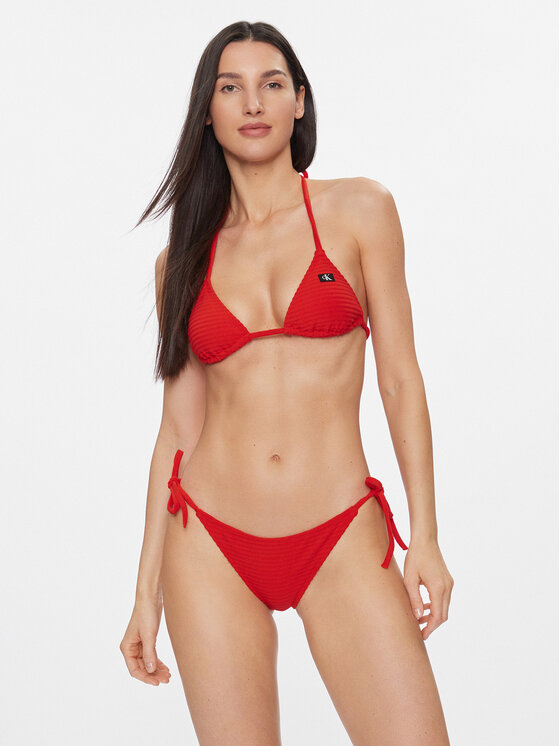 Calvin Klein Swimwear Calvin Klein Swimwear Gornji dio kupaćeg kostima KW0KW02466 Crvena