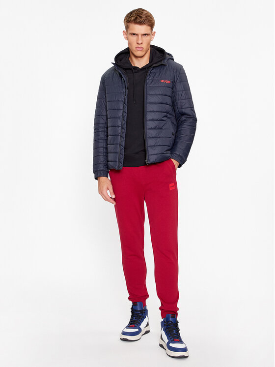 HUGO Hugo Spodnji del trenirke Doak212 50447963 Rdeča Regular Fit