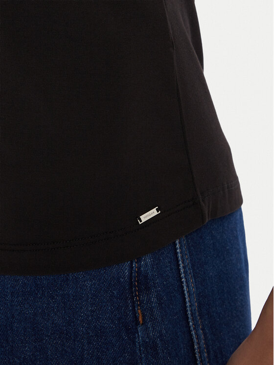 Morgan Morgan Топ 252-BETINO Чорний Regular Fit