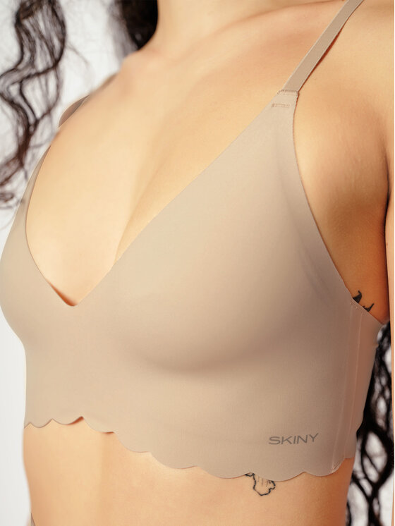 Skiny Skiny Biustonosz bezfiszbinowy 81474 Beżowy