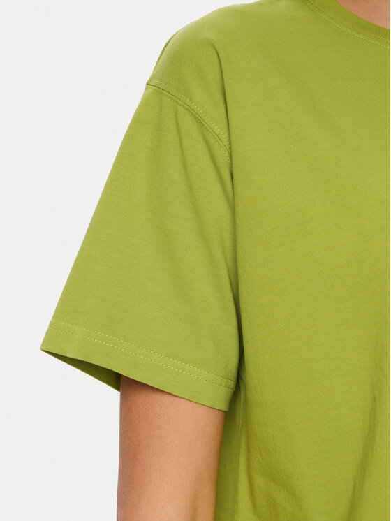 American Vintage American Vintage Тишърт Fizvalley FIZ02AH24 Зелен Loose Fit