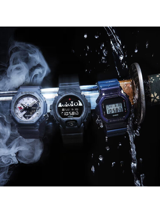 Casio Casio Hodinky DW-6900NNJ-1ER Šedá