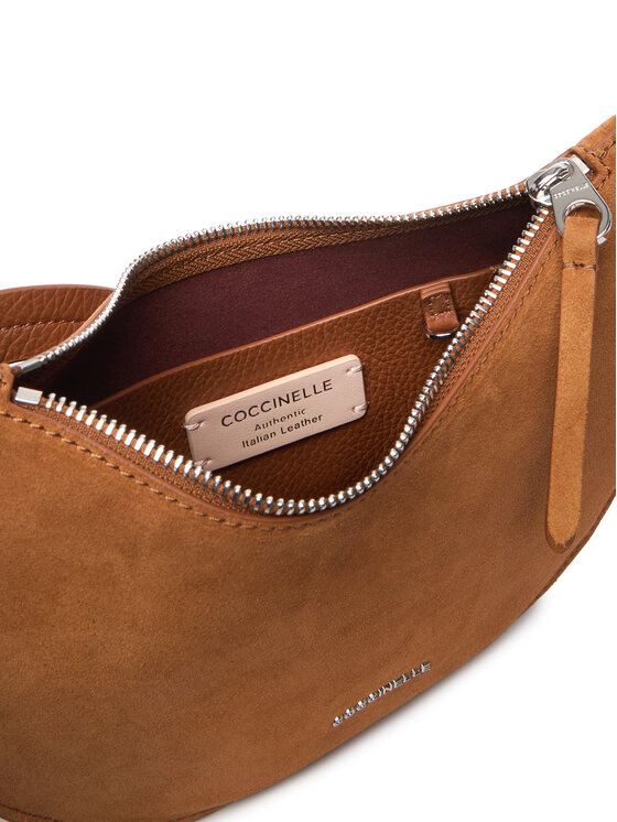 Coccinelle Coccinelle Handtasche QKG Coccinellesunup Suede E1 QKG 13 03 01 Braun
