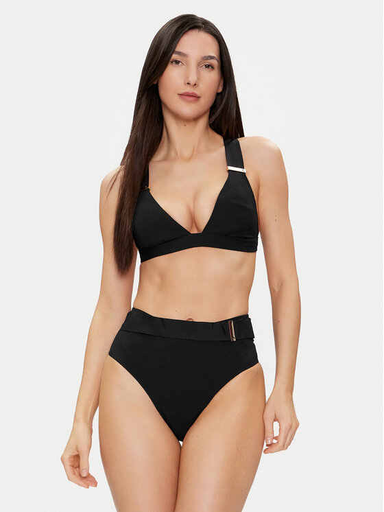 Chantelle Chantelle Gornji del bikini Impressiv C12UQF Črna