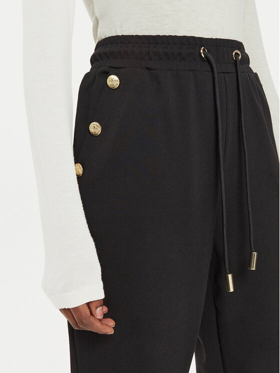 Gaudi Gaudi Pantaloni trening 421BD24010 Negru Regular Fit