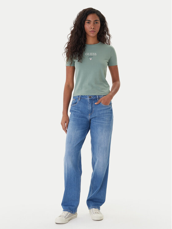 Guess Jeans Guess Jeans Τζιν W5YA0I D0022 Μπλε Boyfriend Fit