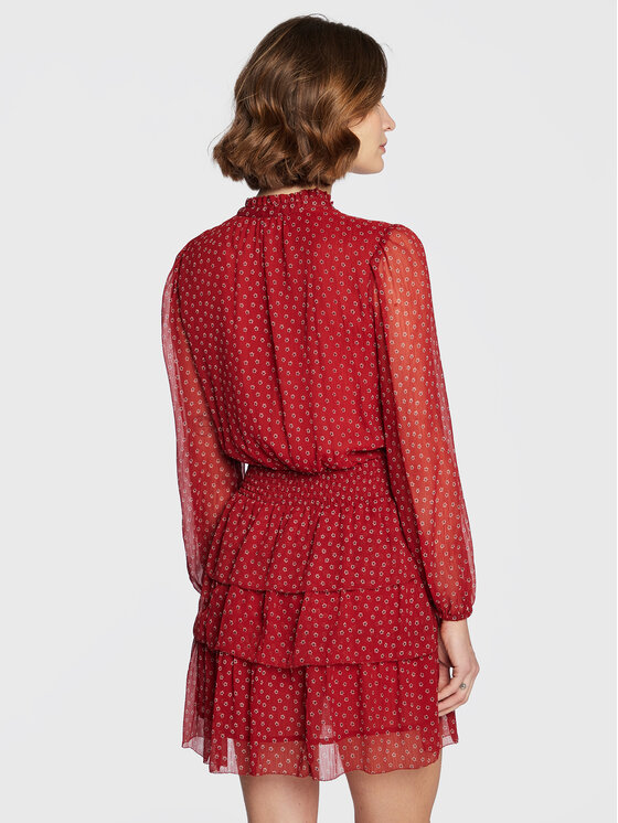 Pepe Jeans Pepe Jeans Igapäevane kleit Delia PL953120 Punane Regular Fit