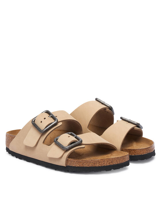 Birkenstock Birkenstock Pantoletten Arizona Wire Buckle 1031579 Beige