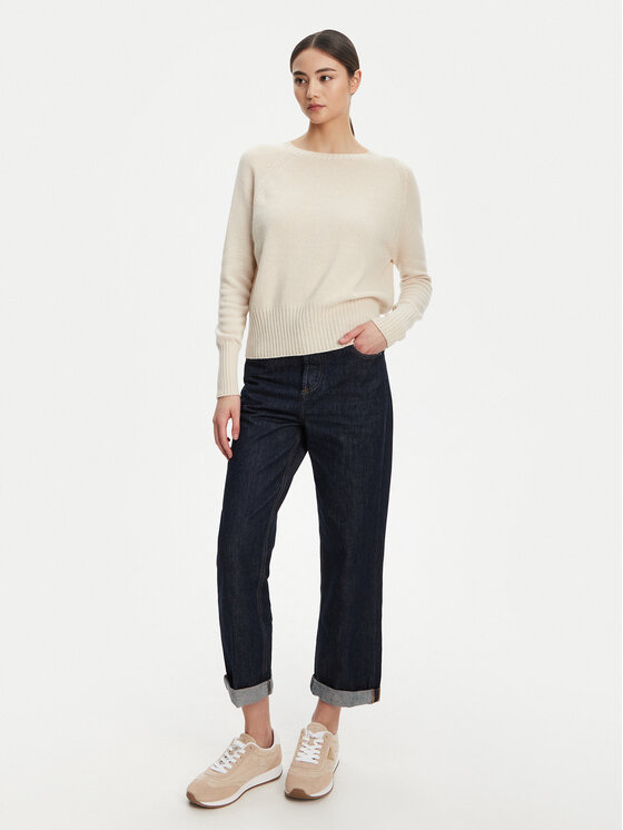 Marella Marella Пуловер Spider 2523366354 Бежов Oversize