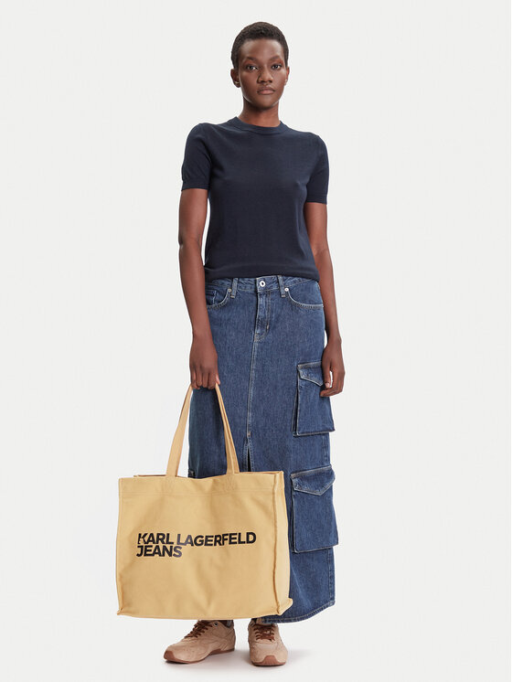Karl Lagerfeld Jeans Karl Lagerfeld Jeans Torbica A1W50002 Bež