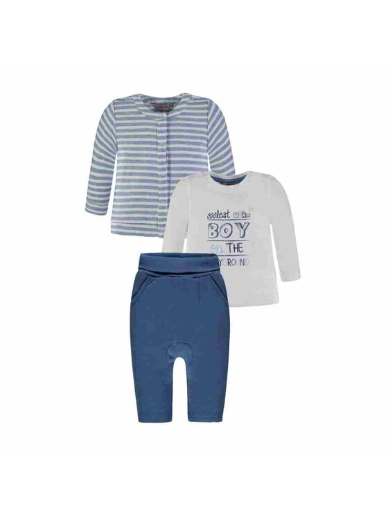 Kanz Kanz Komplet dziecięcy 1832456 Szary Basic Fit