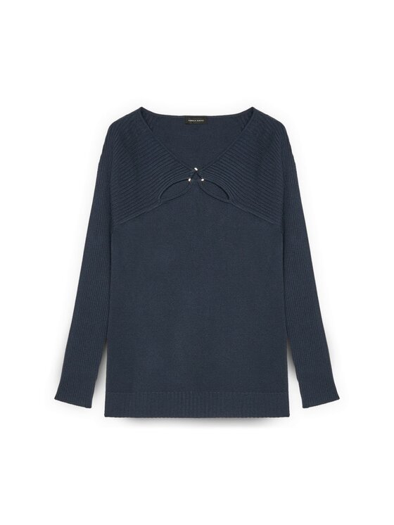 Fiorella Rubino Fiorella Rubino Maglione M668L008042N034 Blu Regular Fit