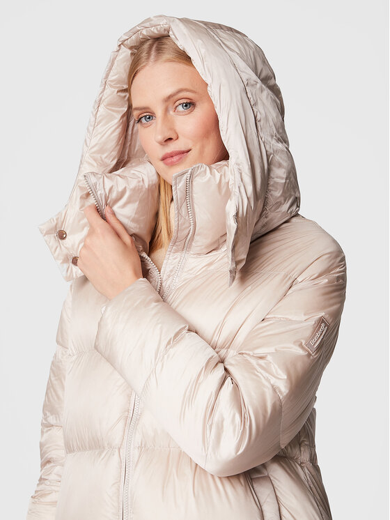Bomboogie Bomboogie Пухено яке CW 7522 T DLC Бежов Regular Fit