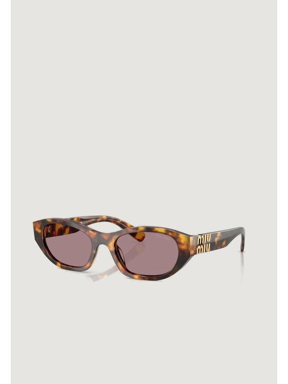 Miu Miu Miu Miu Okulary przeciwsłoneczne 0MU A03S 14L20I Brązowy
