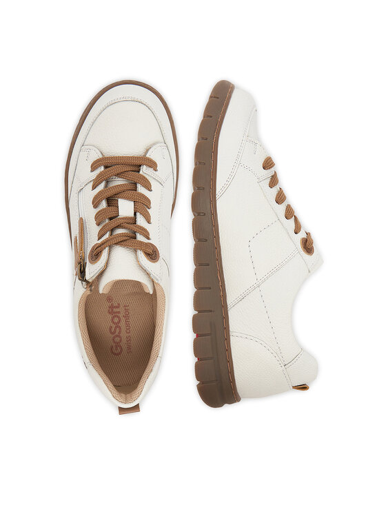 Go Soft Go Soft Sneakers CEO-WI23-GHANA-13 Alb