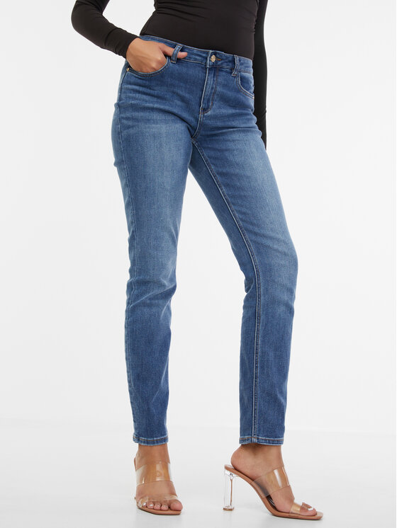 Jeansy, rozmiar 34, Niebieskie, 1000185D0150//42