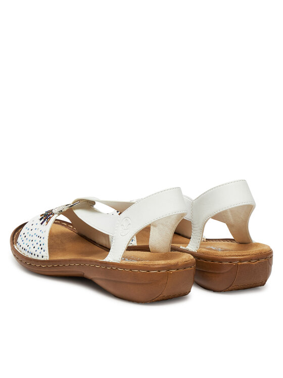 Rieker Rieker Sandalen 60880-80 Weiß