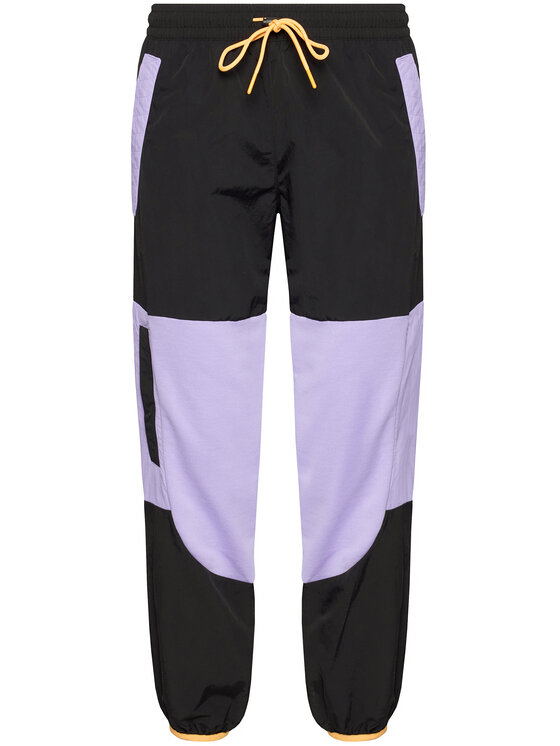 adidas Pantaloni da tuta Adventure Colorblock GN2368 Viola Regular Fit •  Modivo.it
