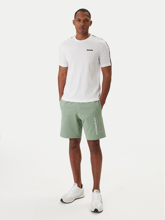 EA7 Emporio Armani EA7 Emporio Armani Pantaloni scurți sport 7M001315 AF13512 Verde Regular Fit