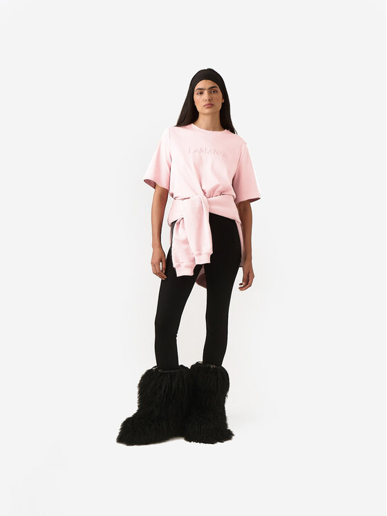 La Mania La Mania T-Shirt LUCY Růžová Basic Fit