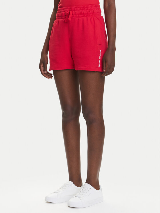 Pepe Jeans Damskie Szorty sportowe, rozmiar S, Czerwone, Red Bull Racing RL800008