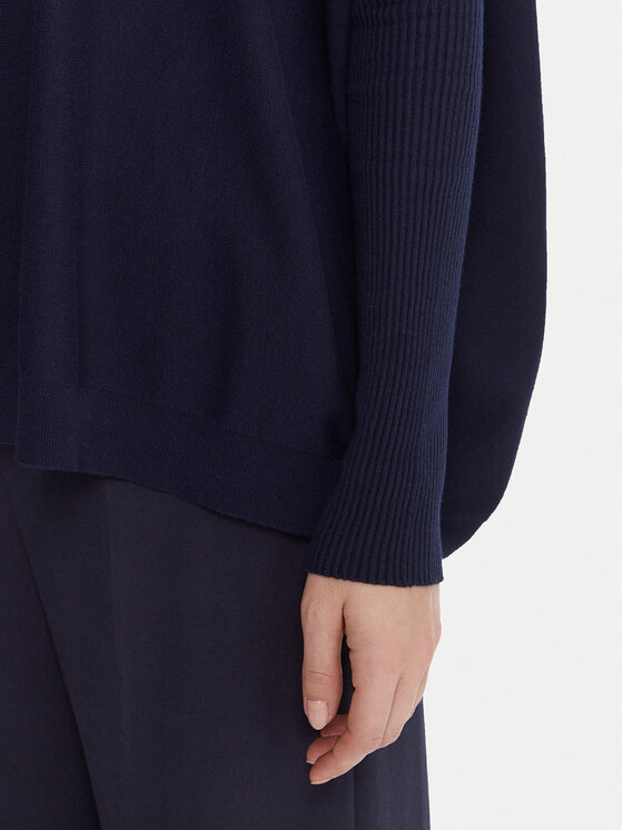 Kontatto Kontatto Pullover 3M0802C Dunkelblau Relaxed Fit