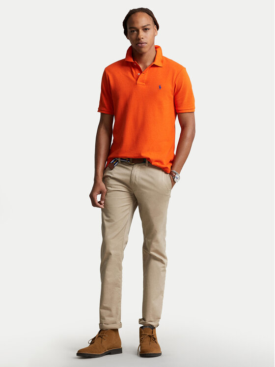 Polo Ralph Lauren Polo Ralph Lauren Poloshirt 710795080025 Orange Slim Fit
